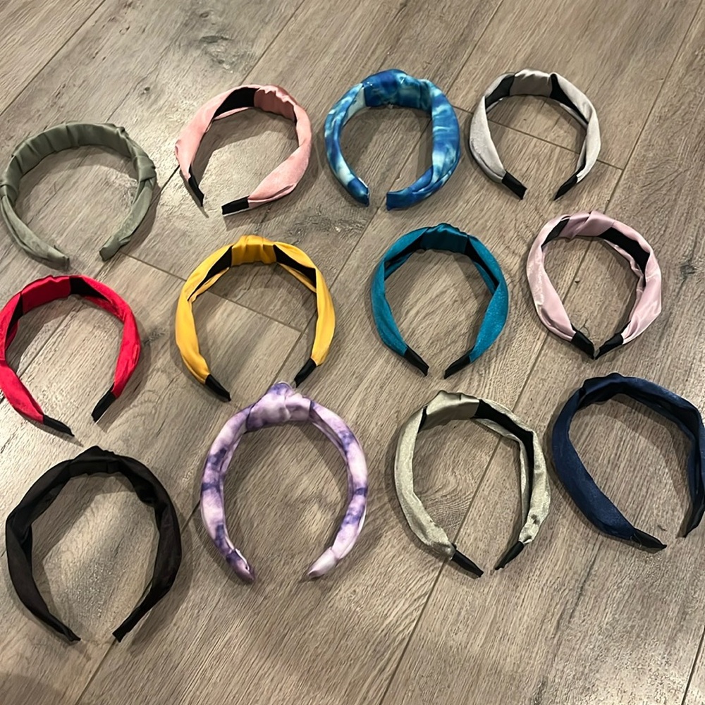 HEADBANDS!!! So many head bands every color